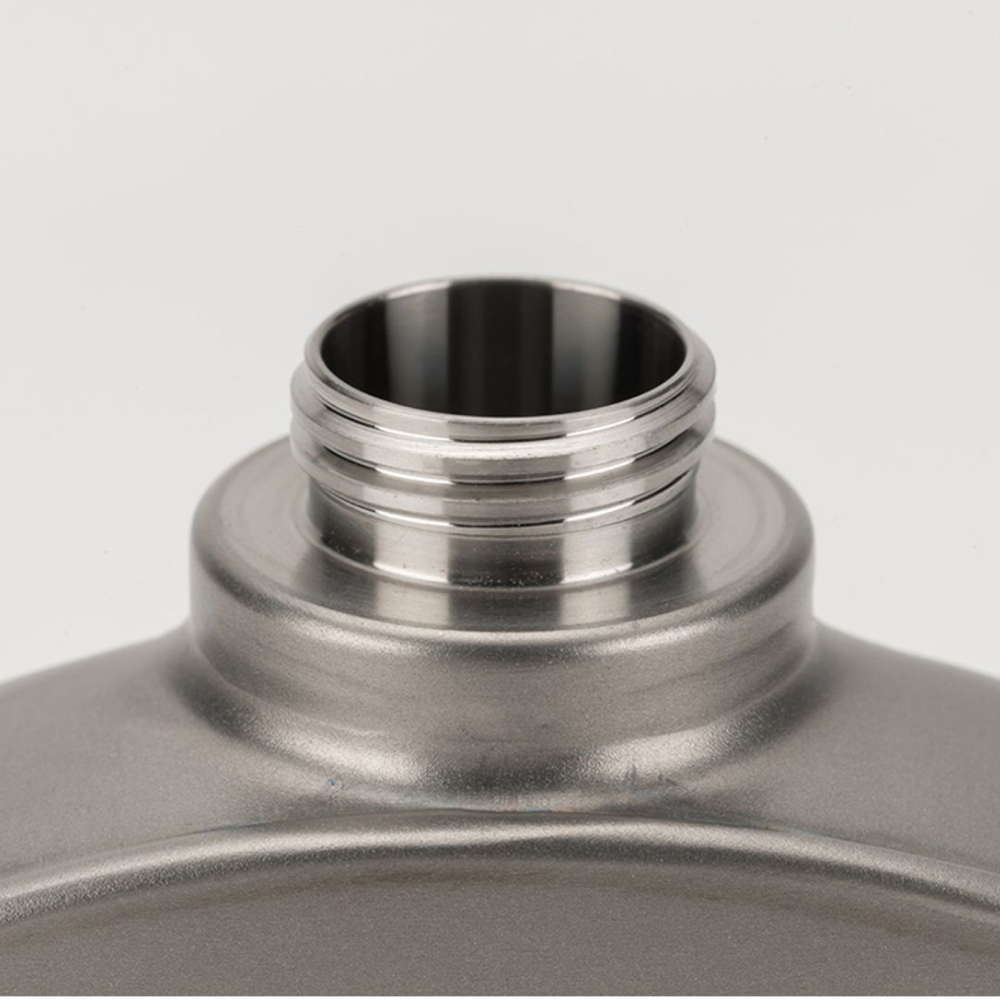 Round Titanium Flask in 150 mL
