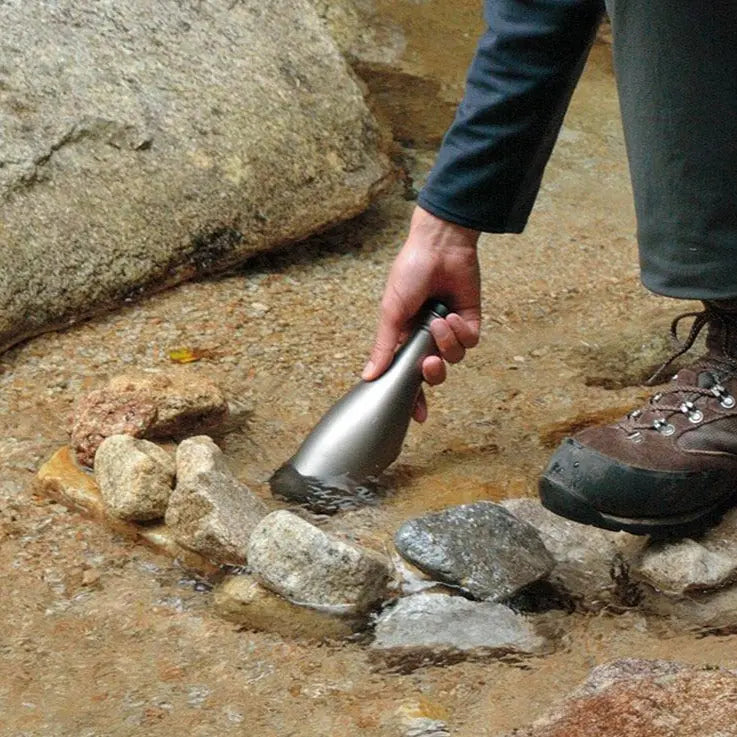 Titanium Sake Bottle -Â Snow Peak