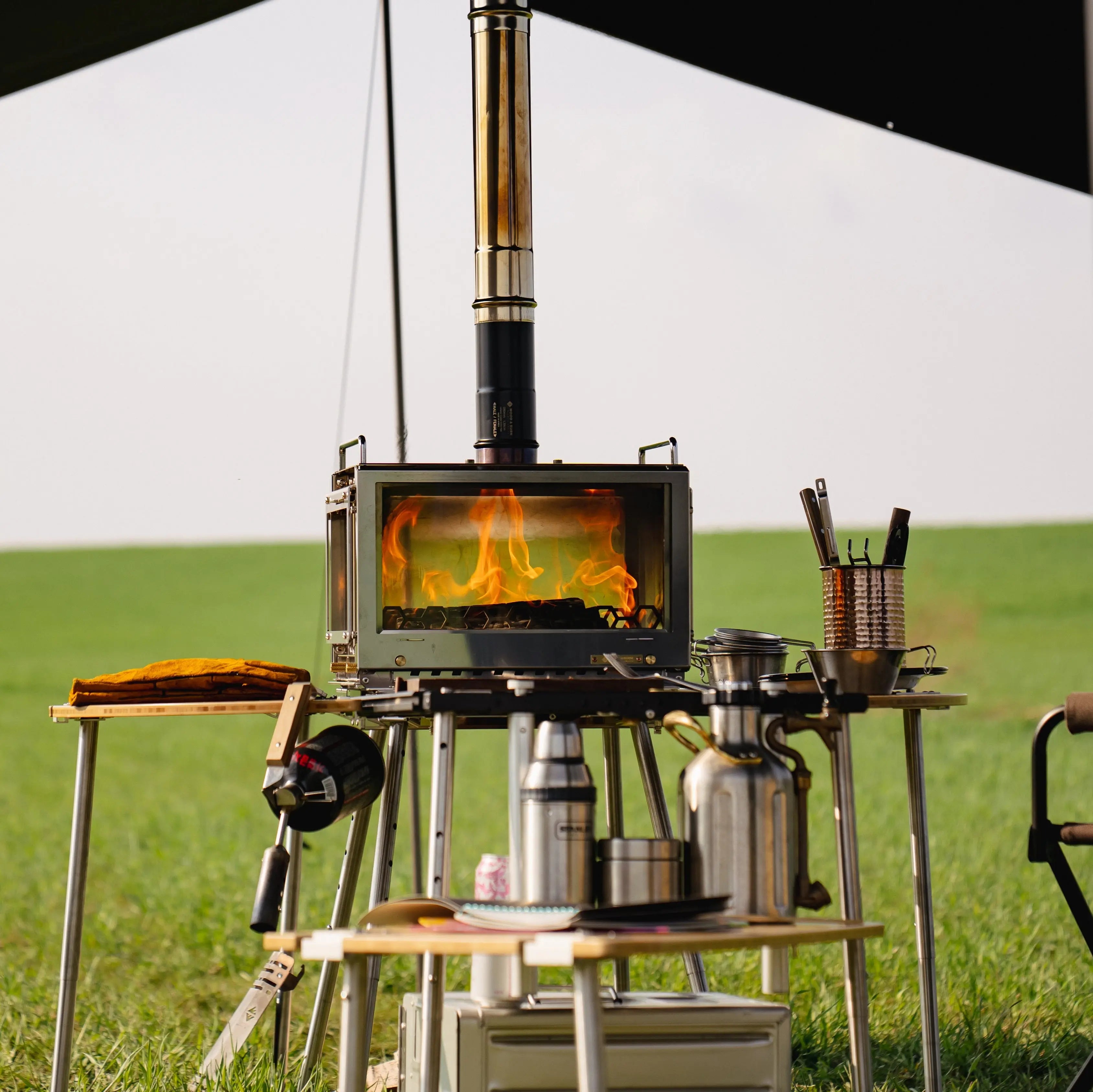 FIELD STOVE -Â Wood & Burn