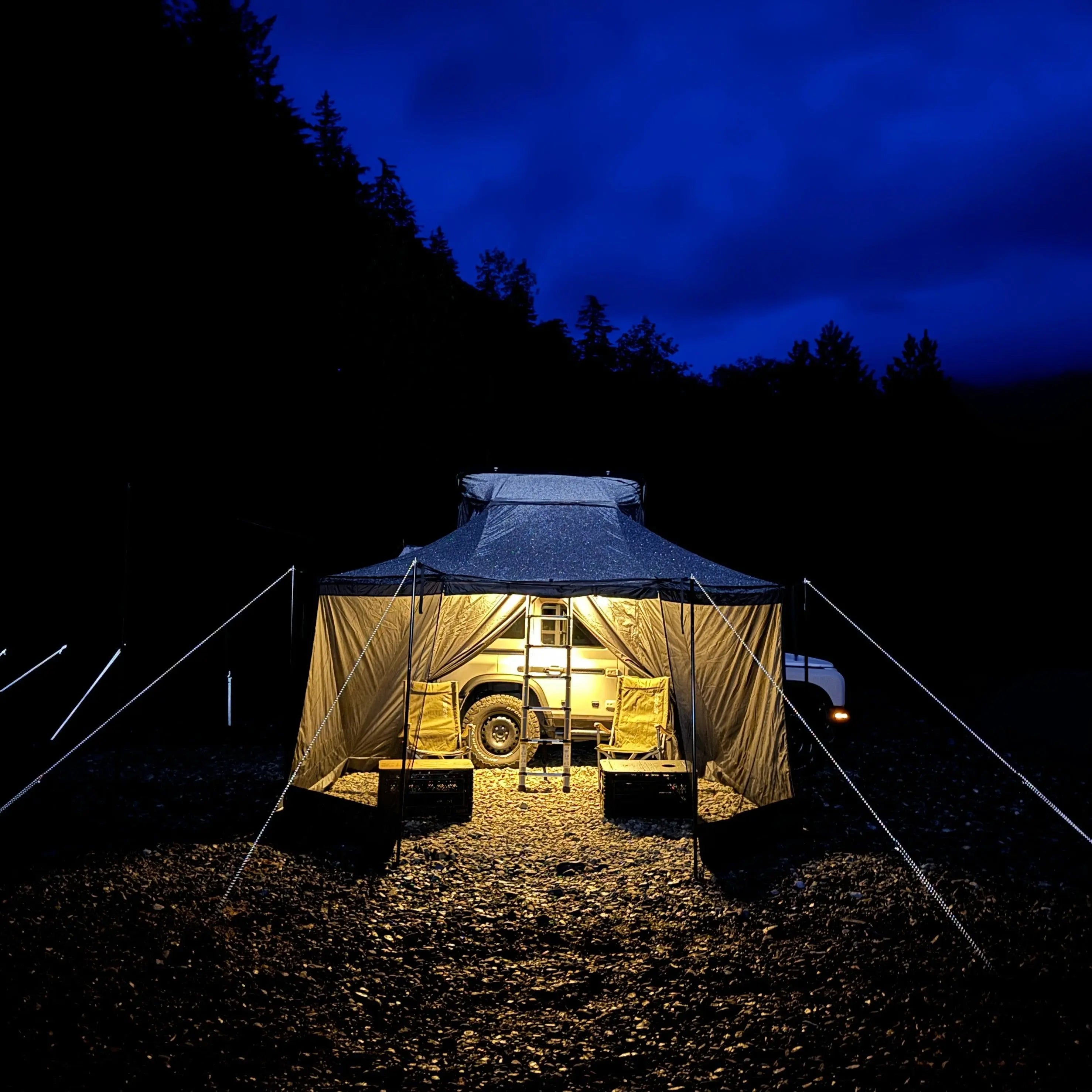 LNT Overland Skycamp Mesh Screen lifestyle