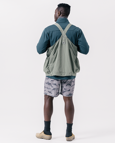 Gilet en tissu résistant aux intempéries TAKIBI