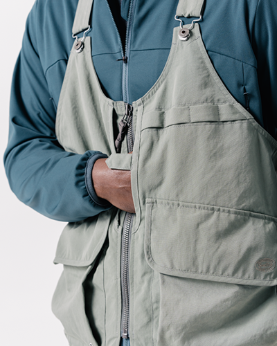 Gilet en tissu résistant aux intempéries TAKIBI