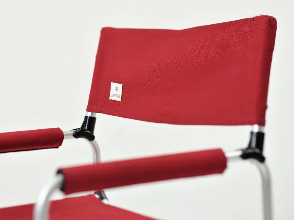 Red Folding Chair - Snow Peak