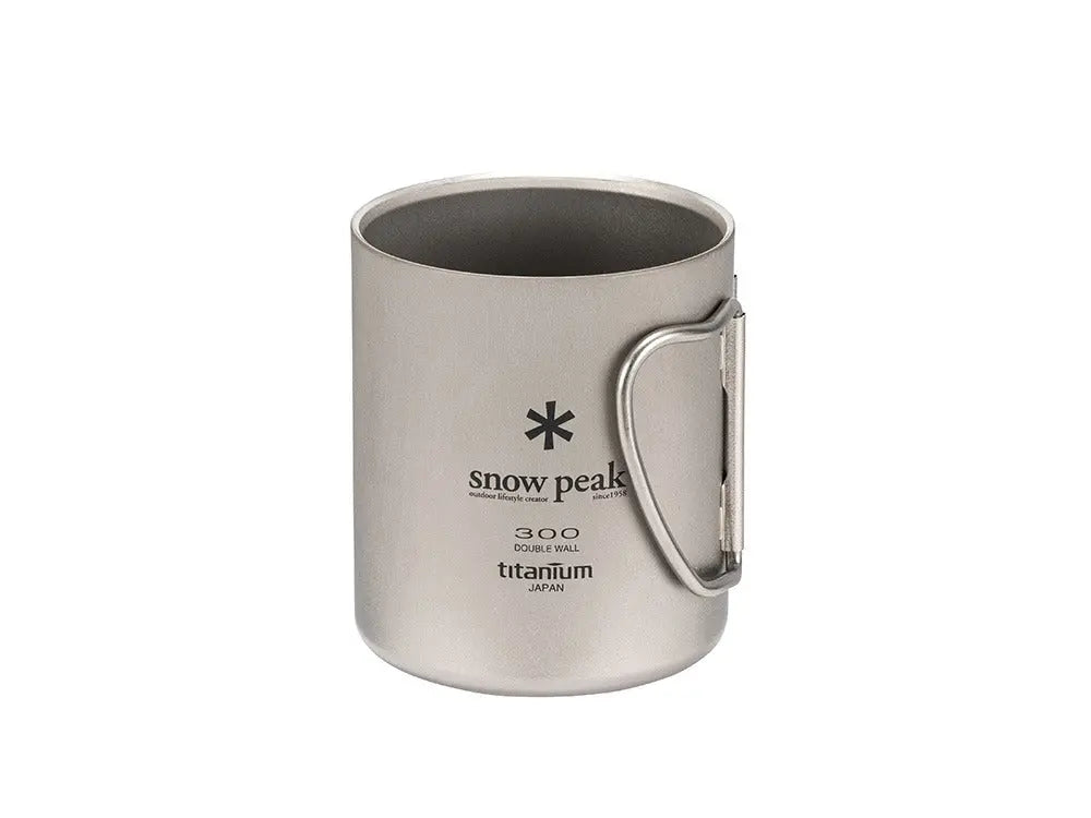 Ti Double Wall Mug - Snow Peak