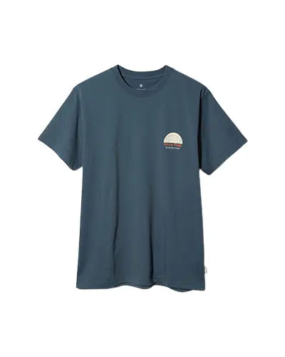 Alpha Breeze Typography T-Shirt - Snow Peak