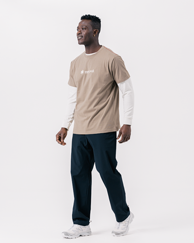 T-shirt à manches courtes en coton doux avec logo