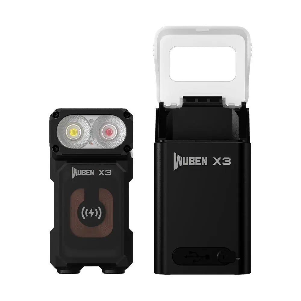 Lightok X3 Owl EDC Flashlight with Aluminum Charging Box - WubenLight
