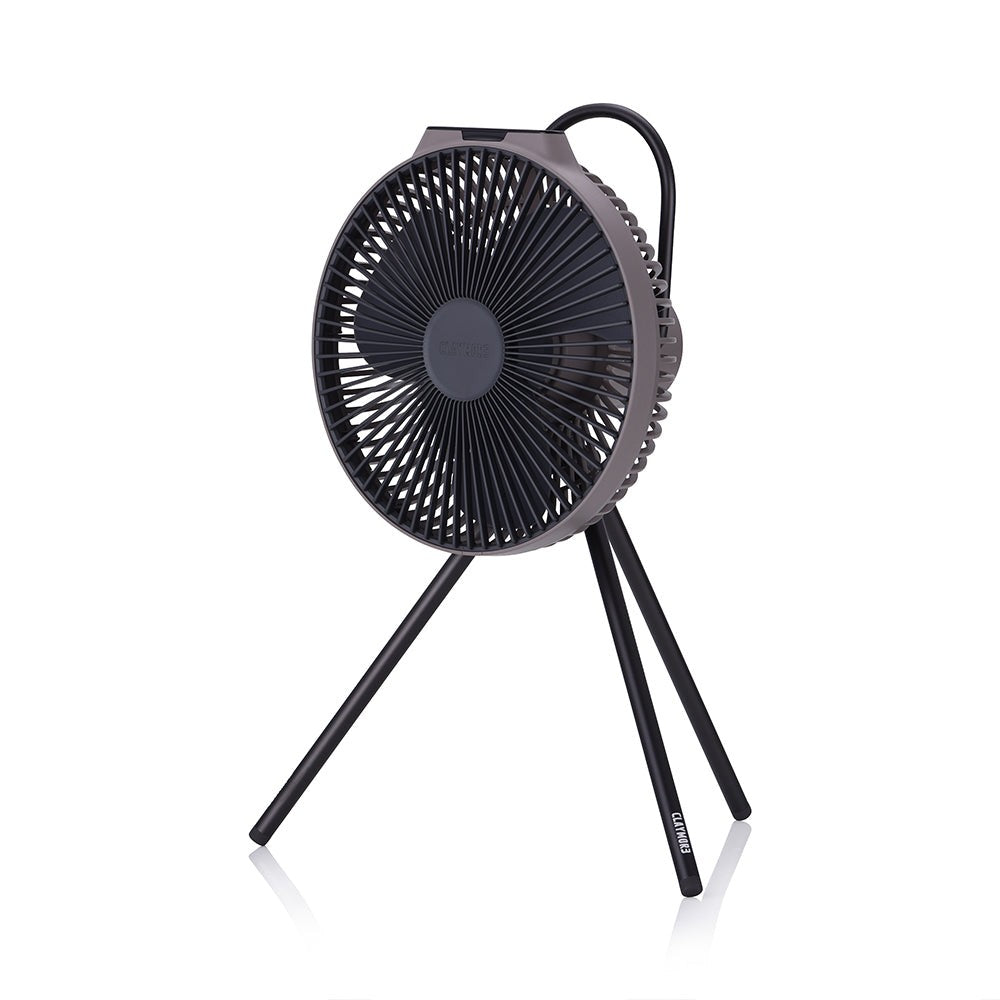 Front three-quarter view of the Warm Grey V1040 fan