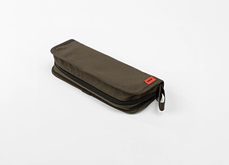 Folding BBQ Chair packed into its Khaki seat-case