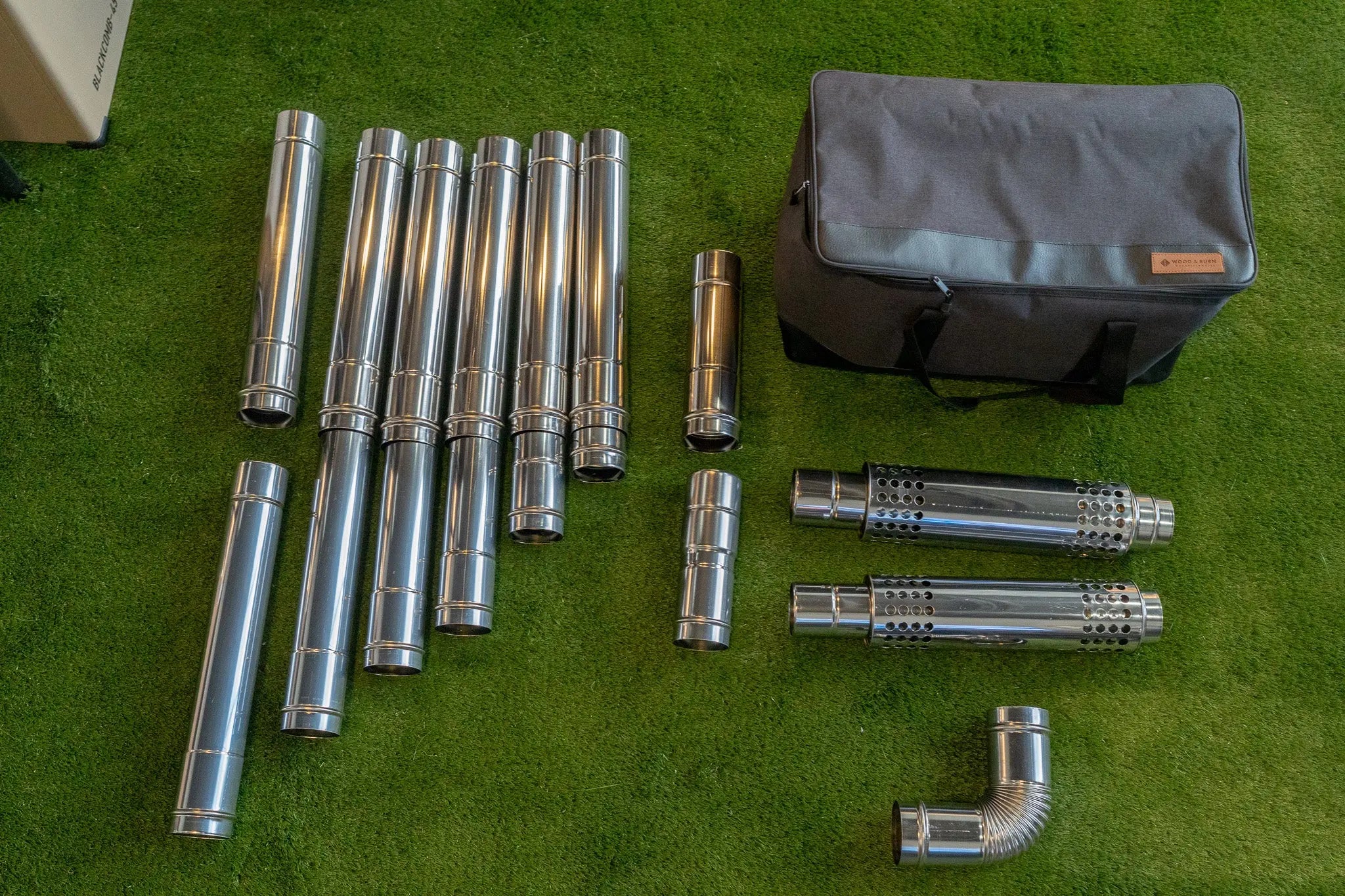 7M Chimney Set - Wood & Burn