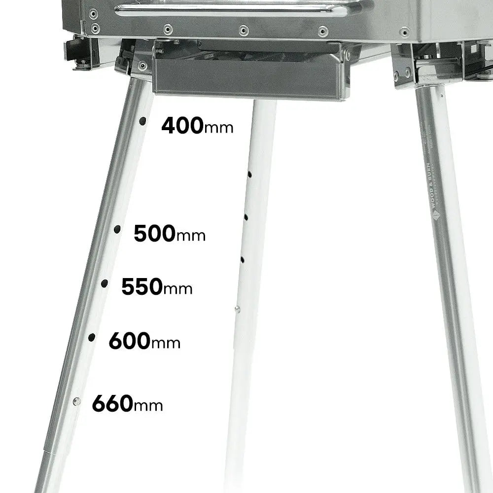 Al Adjustable IGT Legs - Wood & Burn