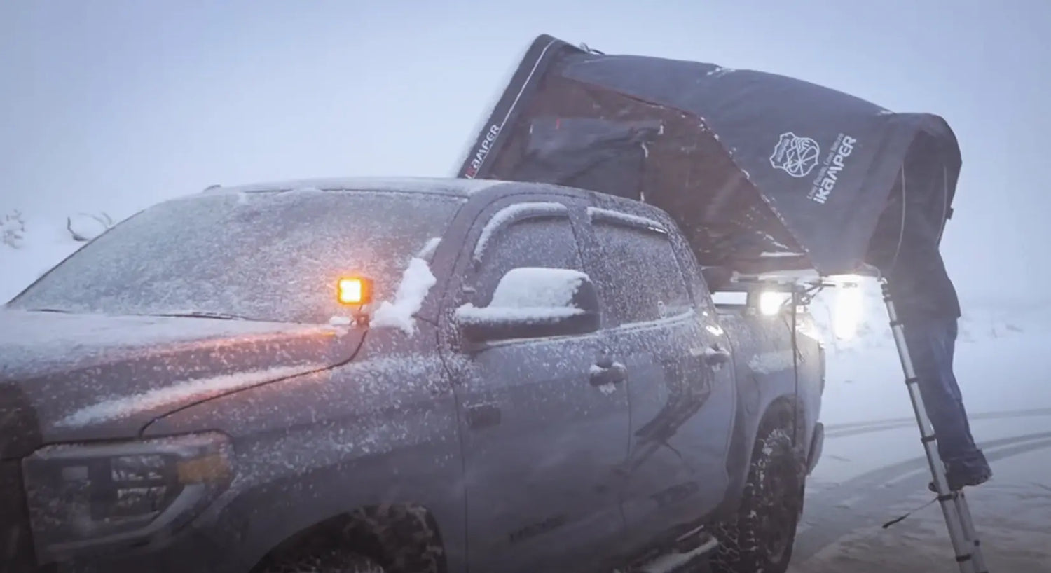 [Edward Shin] My New Rooftop Tent - iKamper Skycamp 2.0 Rocky Black - BIGTENT