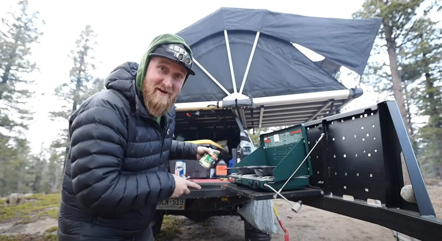 Winter Storm Camping | Testing new camping gear - @Talon Sei - BIGTENT