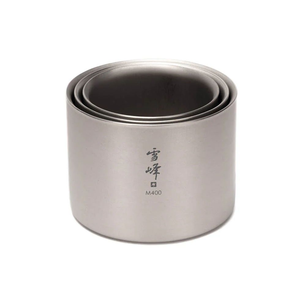 Ti-Double M Stacking Mug - Snow Peak