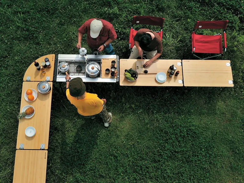 Extensión de mesa de bambú - Renovada 
