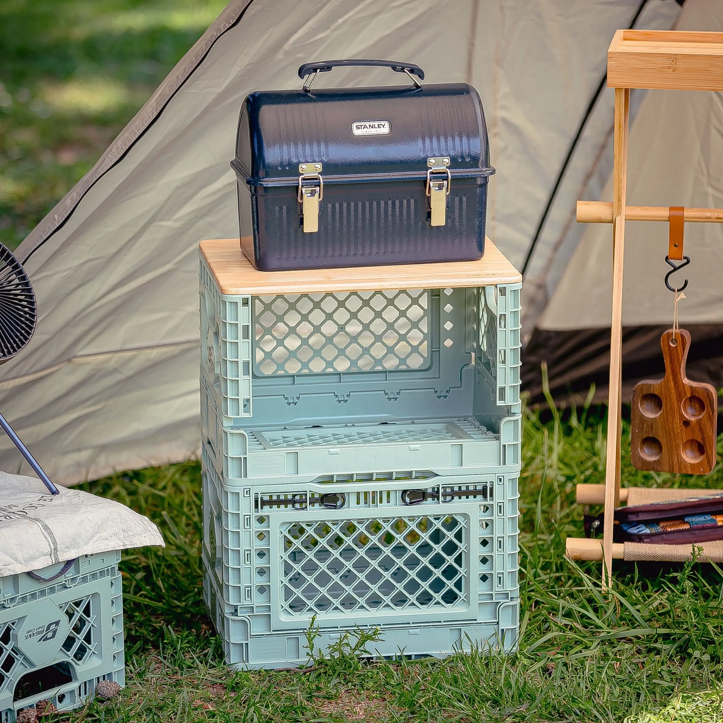 Folding Crate - Black / 25L - BIGANT