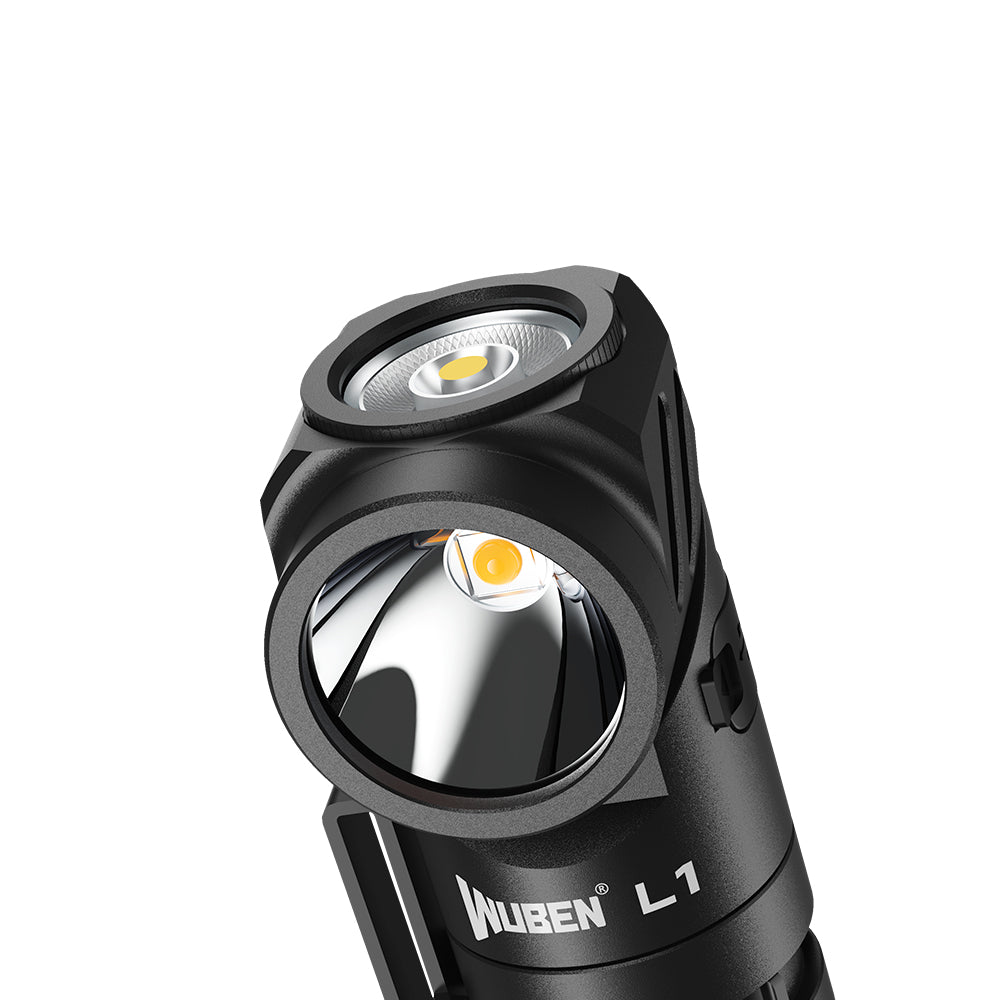 Lampe de poche L1 2000 lumens - Lampe de poche à double source lumineuse avec tête rotative à 180°