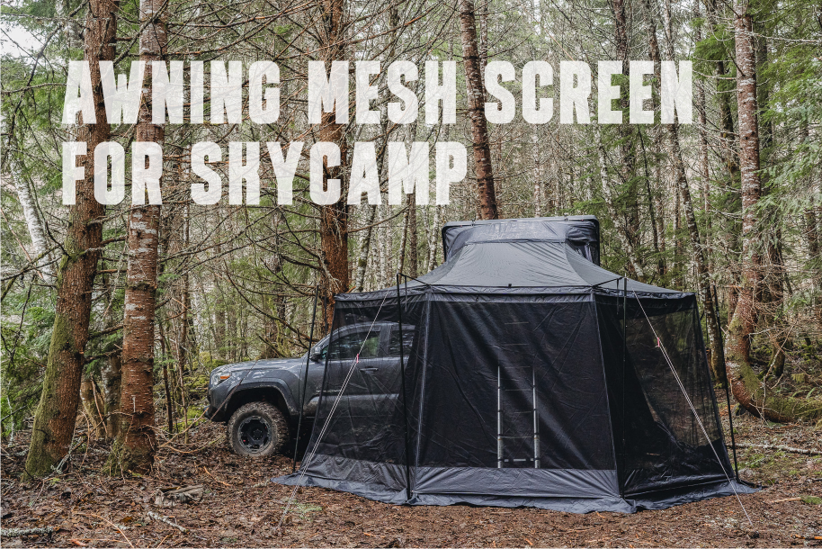 LNT Awning Mesh Screen for Skycamp Installation guide