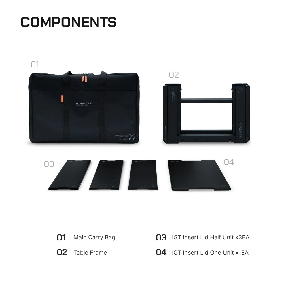 IGT Fold Table 2.5 Unit