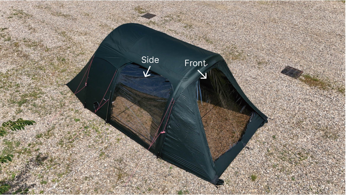 Front and Side TPU windows combined on TN600 panorama view