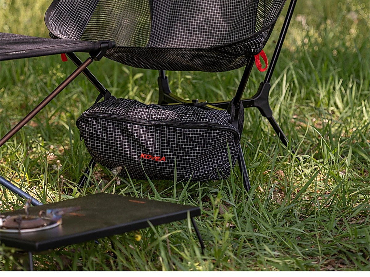 Light Chair X set up outdoors on the grass