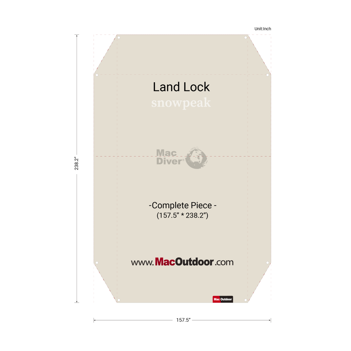 [MAC OUTDOOR] Snow Peak Land Lock
