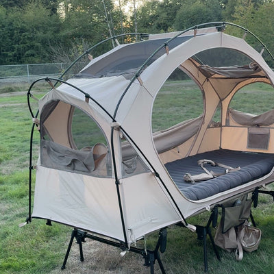 Mount River Neo Nest 80 Cot Tent Set (Tent + Roof Cover)