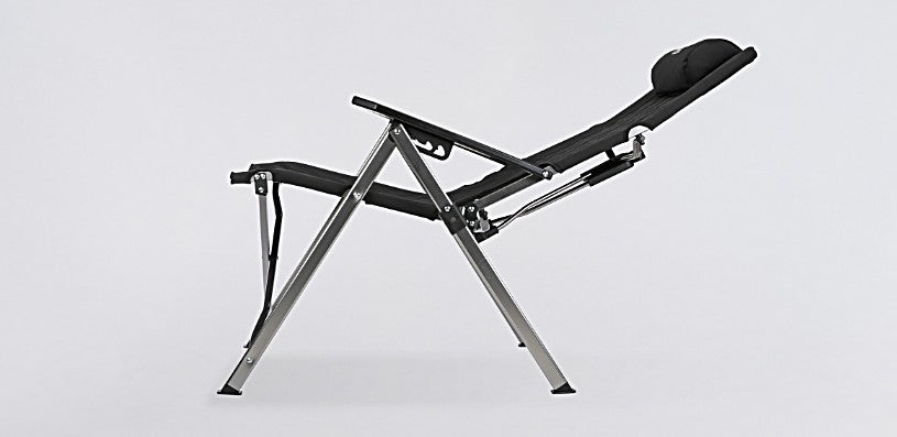 Recliner Relax Chair fully reclined, side view