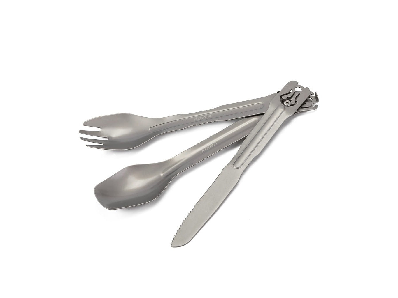 Versatile Cutlery Set spoon, fork, and knife laid out