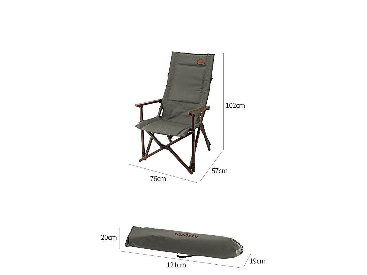 WS Relax Chair Plus dimensions diagram