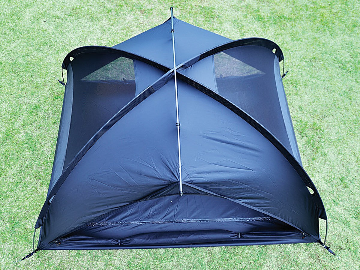 Top view of the mesh inner tent