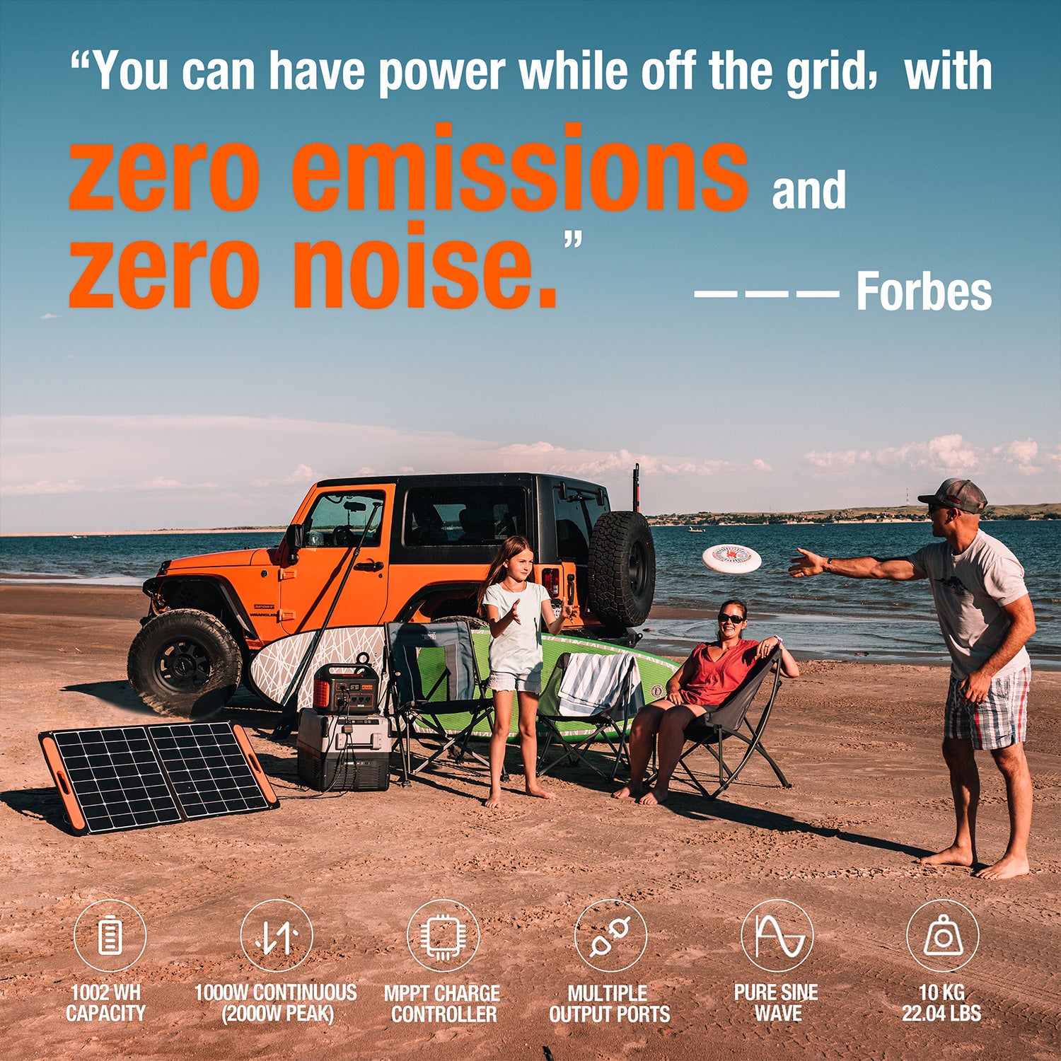 [JACKERY EXPLORER 1000] Portable Power Station - BIGTENT, Jackery