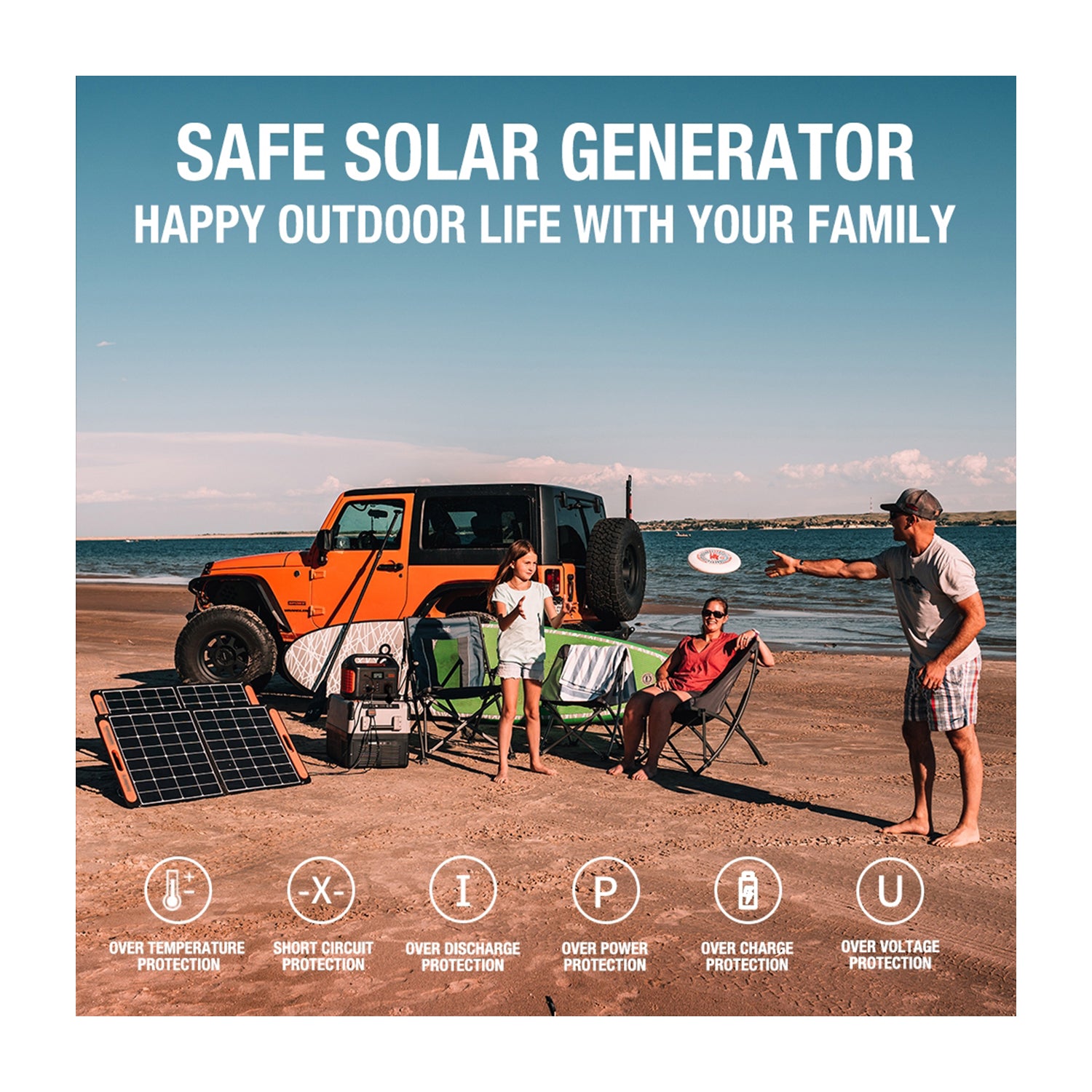 [SOLARSAGA 100W] Solar Panel - BIGTENT, Jackery