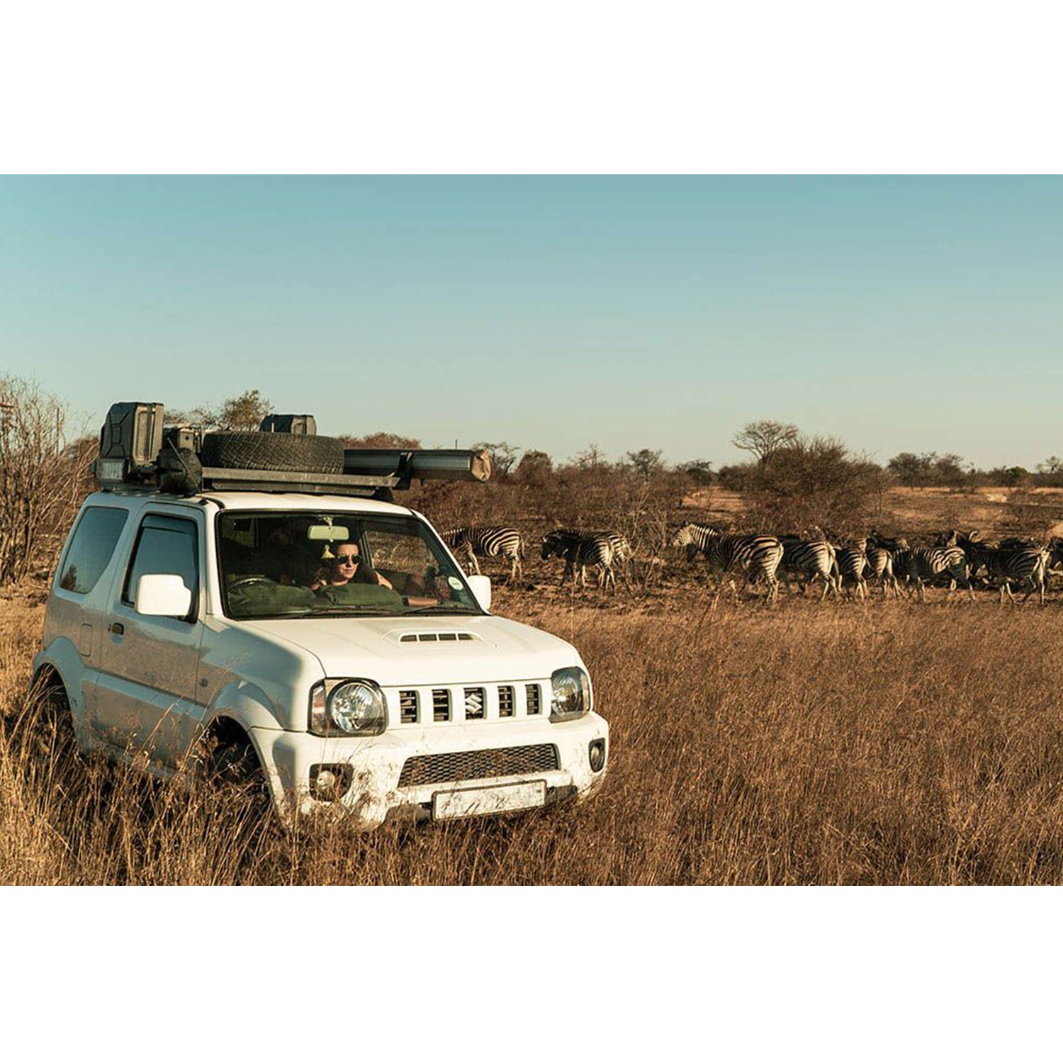[SUZUKI JIMNY (1998-2018) SLIMLINE II ROOF RACK KIT]
