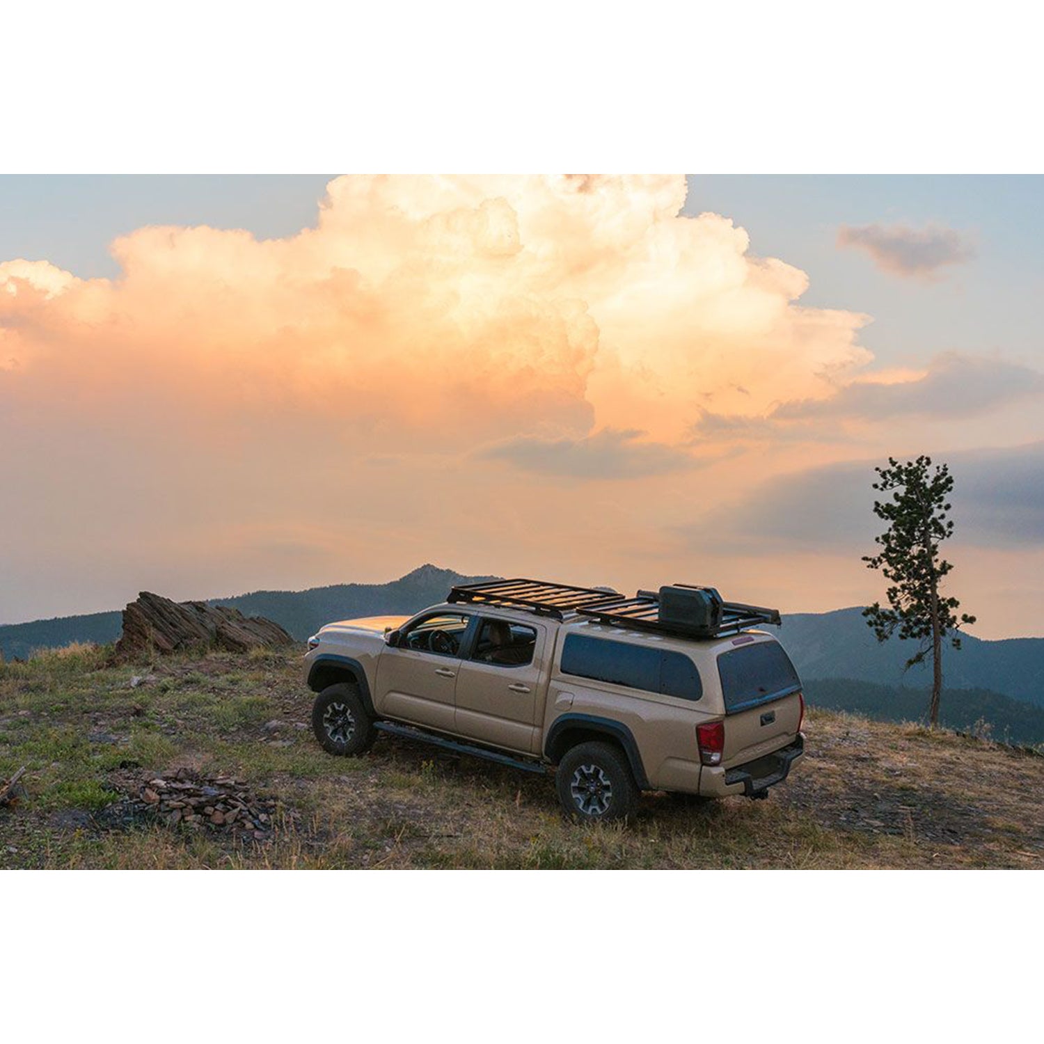 [TOYOTA TACOMA (2005-CURRENT) SLIMLINE II ROOF RACK KIT] - BIGTENT